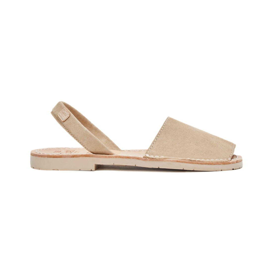 Flat Avarcas | Light Tan