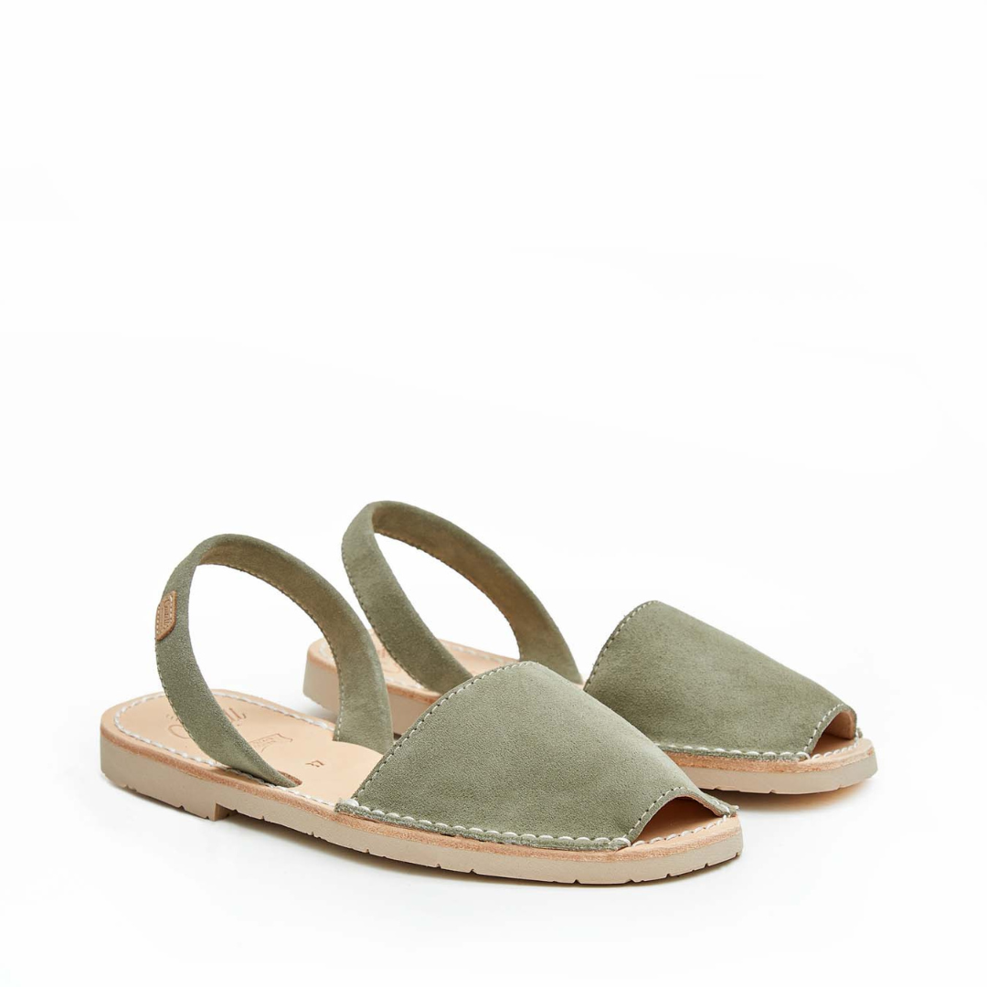 Flat Avarcas | Olive