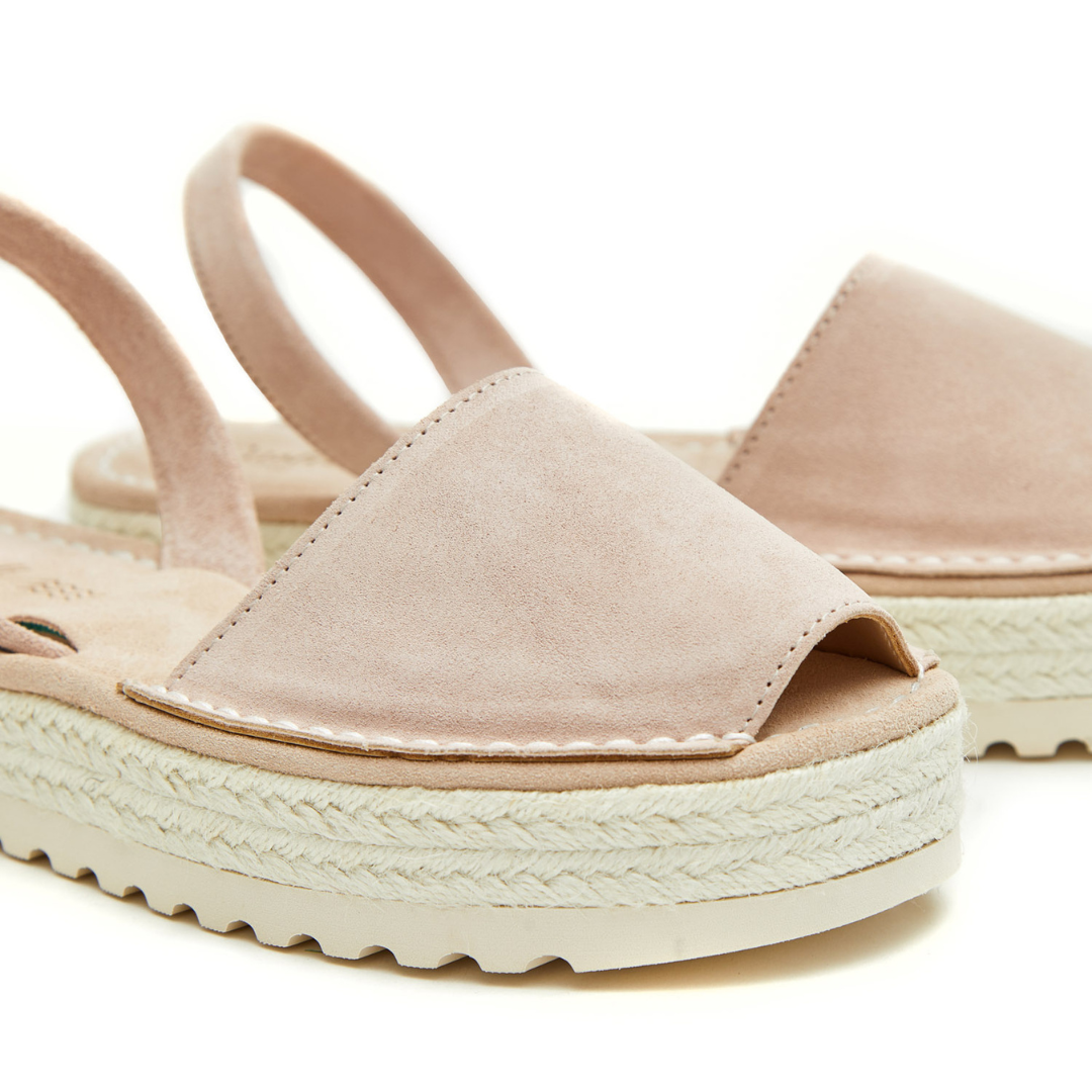 Platform Avarcas | Beige