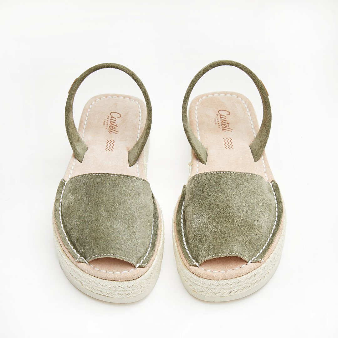 Platform Avarcas | Olive