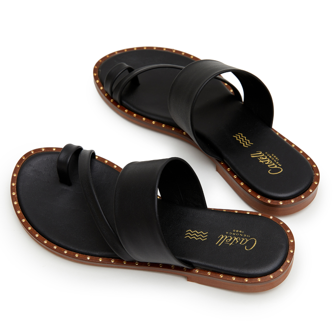 Flat Sandals | Romana Black