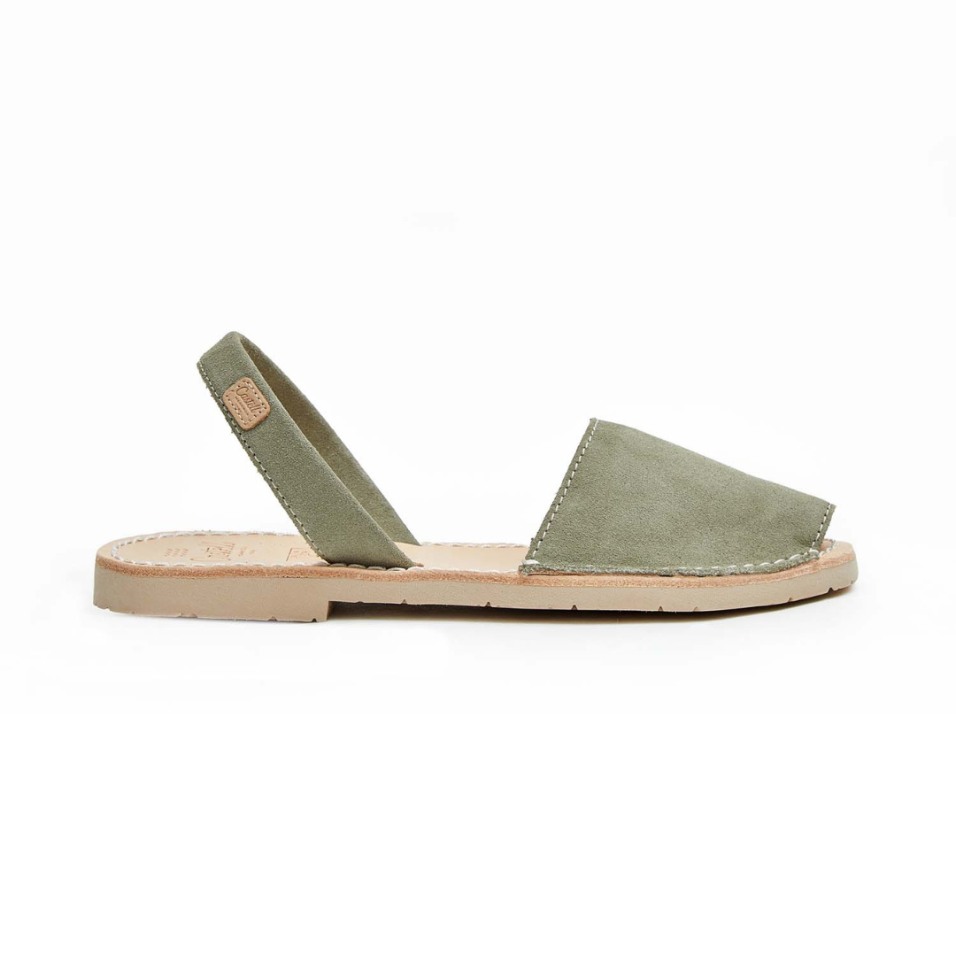 Flat Avarcas | Olive