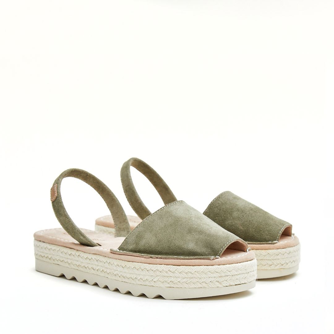 Platform Avarcas | Olive