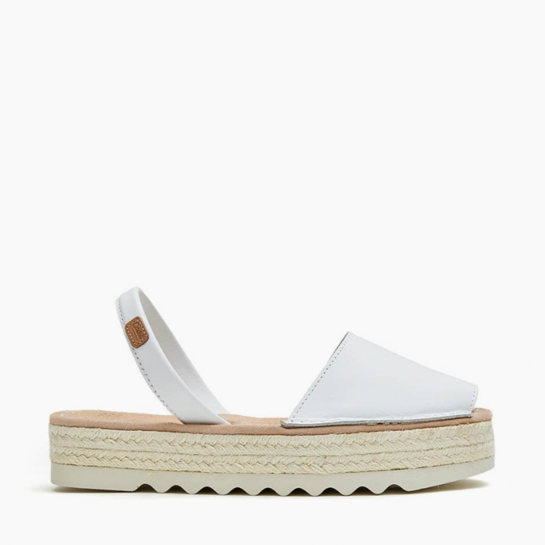 Platform Avarcas | White