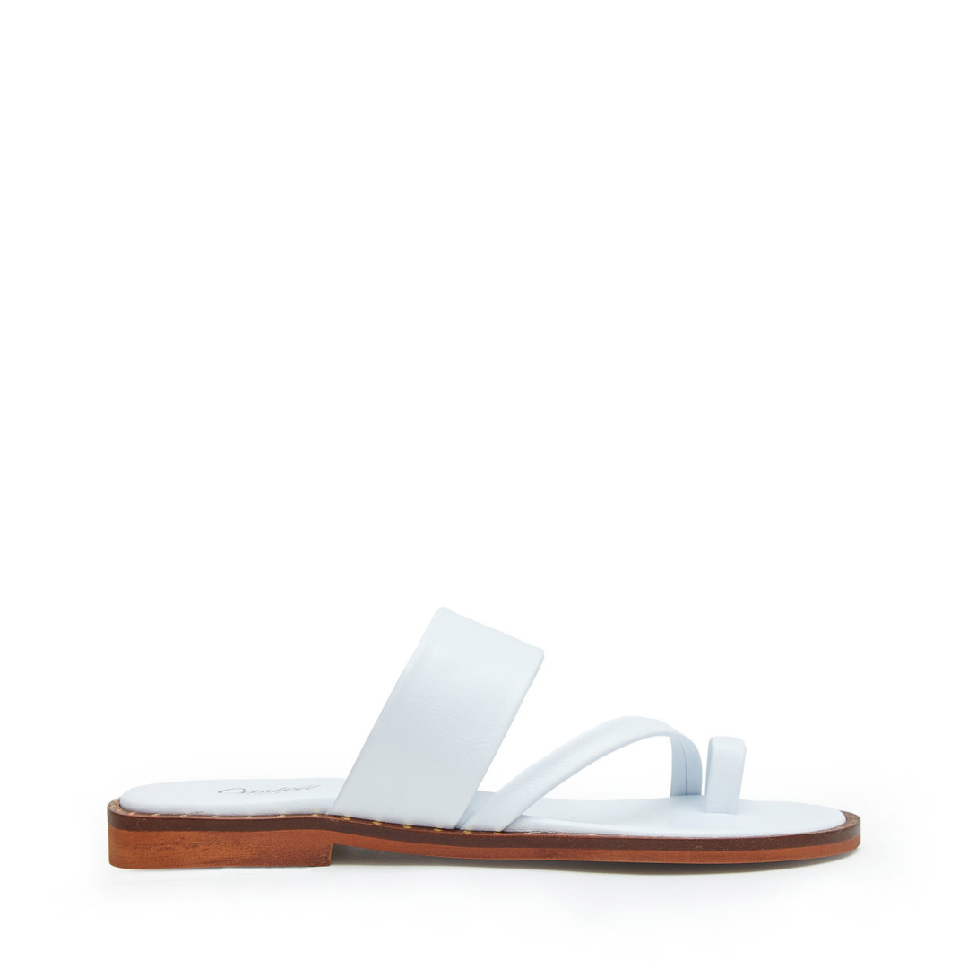 Flat Sandals | Romana White