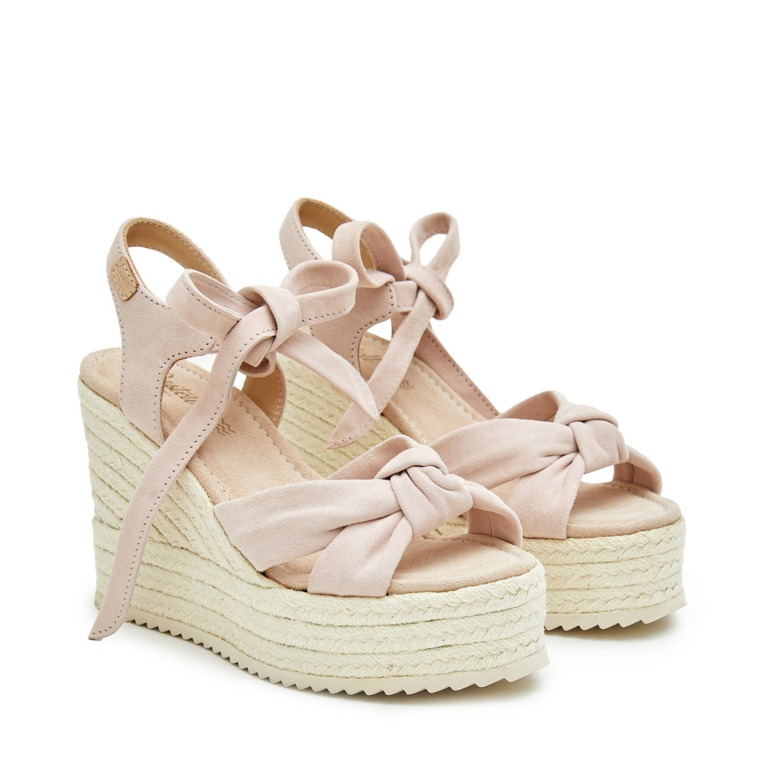 Wedge Espadrilles Knot | Rosa