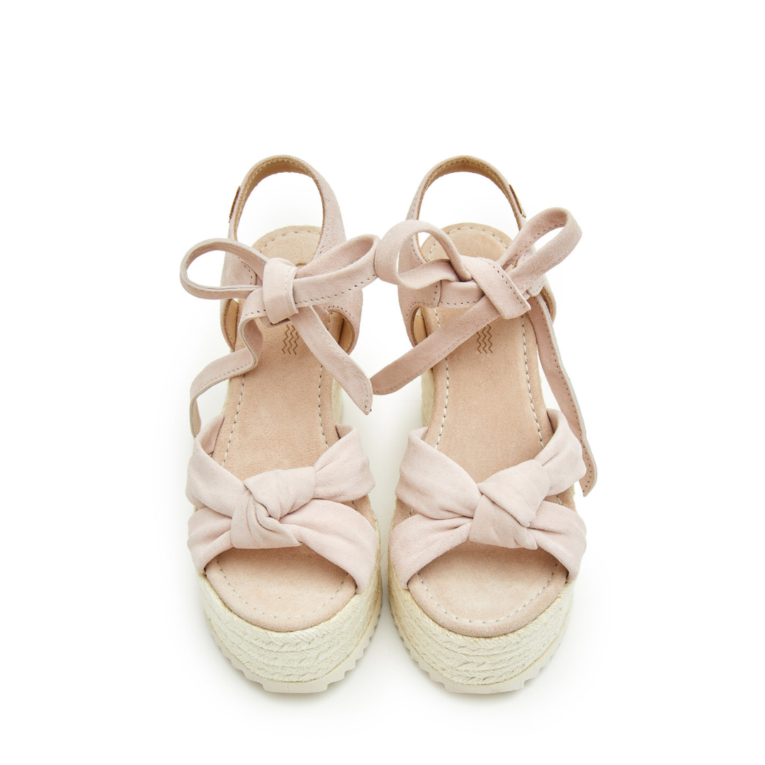 Wedge Espadrilles Knot | Rosa