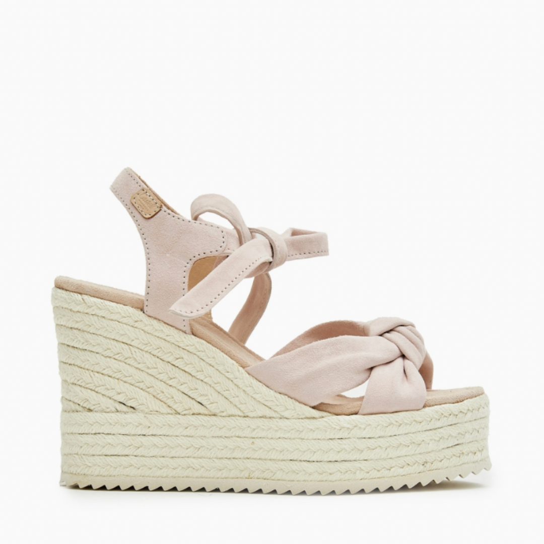 Wedge Espadrilles Knot | Rosa
