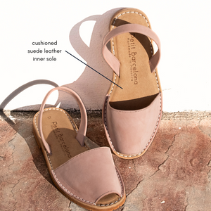Wide Fit | Flat Avarcas | Tan (Padded)
