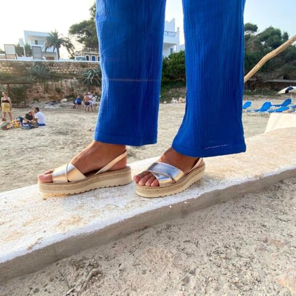 Ventura Spiked Patchwork Platforms
